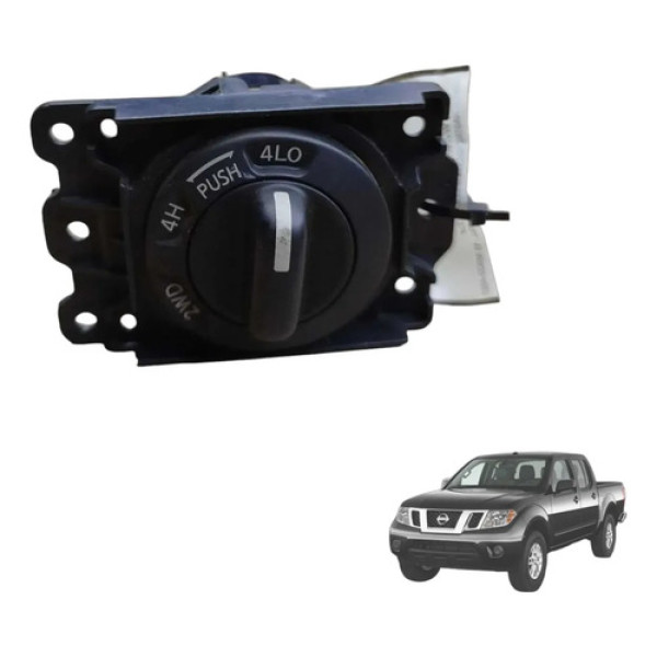 Botão Controle Tração Nissan Frontier 190cd Automática 2013 Preto