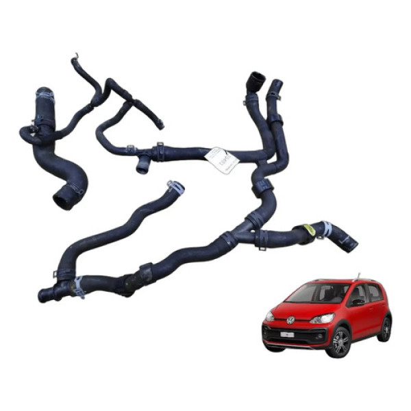 Conjunto Mangueira Radiador Vw Up 1.0 2014-2016 Original
