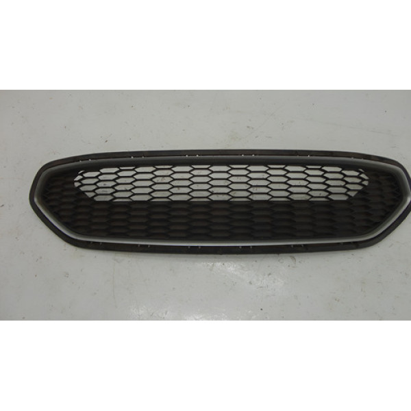 Grade Frontal Aro Cinza Ford Ka 2014 A 2016 Fosco