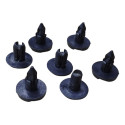 7 Grampos Presilha Forro Porta Malas Mercedes Clc 200 2010