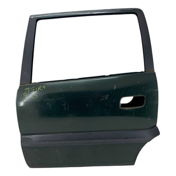 Porta Traseira Esquerda Zafira 2001 2002 2003 2004 2005 2006 Traseira Esquerdo Verde