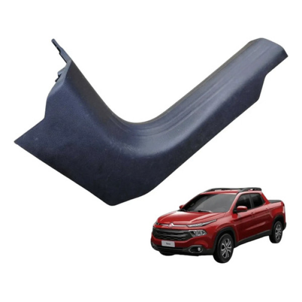 Soleira Porta Dianteira Direita Fiat Toro 2018-20 Original Preto