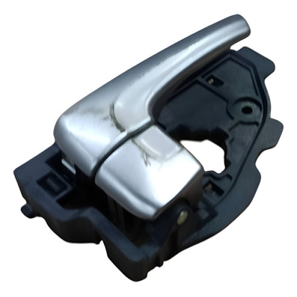Maçaneta Interna Porta Ix35 2012 2013 2014 Traseira Direita Prata Traseira