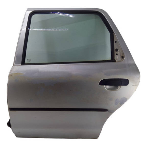 Porta Traseira Esquerda Ford Mondeo 1998 1999 2000 Detalhe Traseira Esquerdo Prata