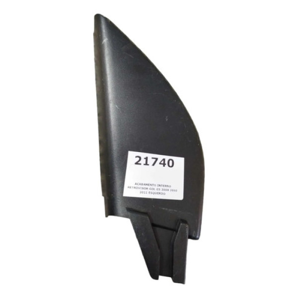Acabamento Interno Retrovisor Gol G5 2009 2010 2011 Esquerdo Preto