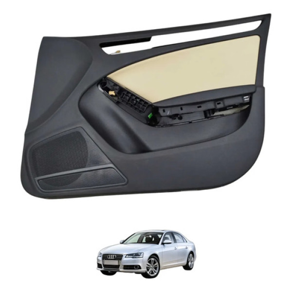 Forro Porta Audi A4 2009 2010 2014 Dianteiro Direito Cinza