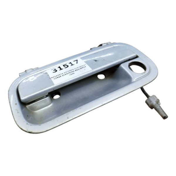 Maçaneta Externa Chevrolet Corsa Dianteira Esquerda 1999 Prata Dianteira