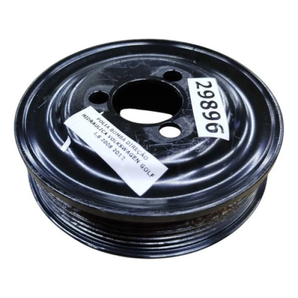 Polia Bomba Direção Hidraulica Golf 1.6 2008 2009 2010 2012 Preta