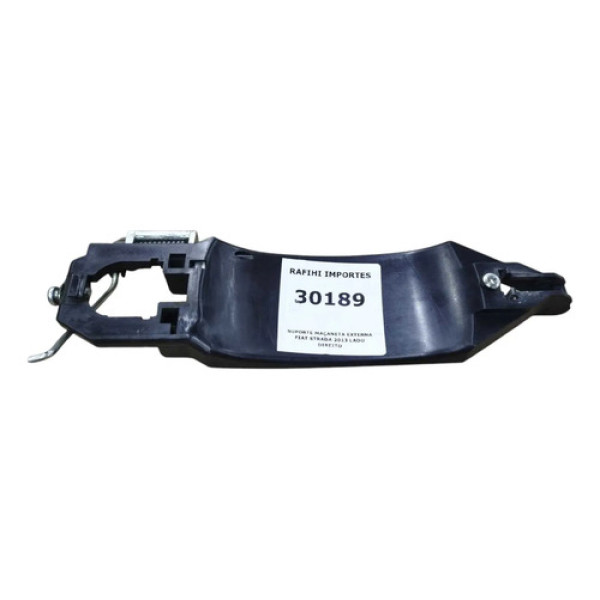 Suporte Maçaneta Externa Fiat Strada 2013 2014 2015 Direito Preta Dianteira