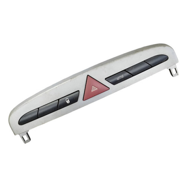 Comando Botão Trava Pisca Alerta Peugeot 308 408 2012 2013 Cinza