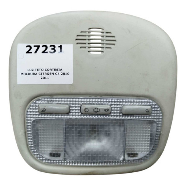 Luz Teto Cortesia Moldura Citroen C4 2008 2009 2010 2012