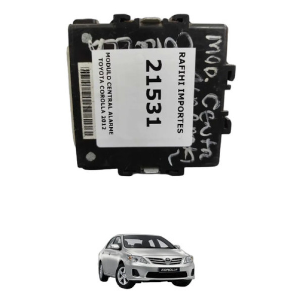 Modulo Central Alarme Toyota Corolla 2009 2013