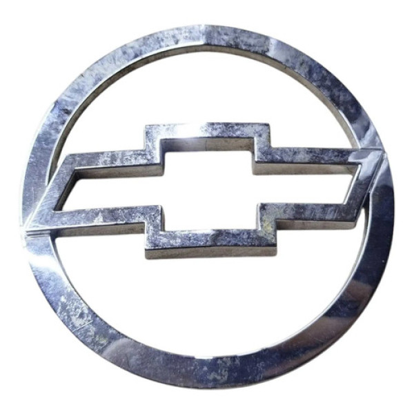 Emblema Tampa Traseira Chevrolet Zafira 2001 2005 2011 Prata