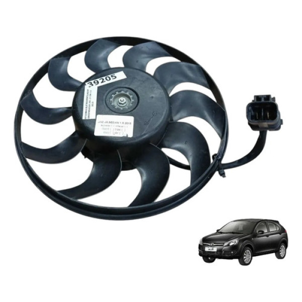 Ventoinha Eletroventilador Condensador Jac J3 J3s 1.5 2015