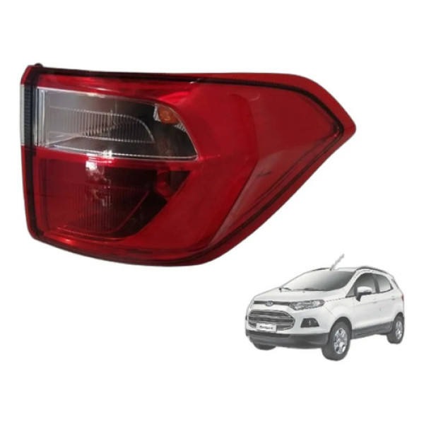 Lanterna Traseira Direita Ecosport 2013-17 Original Vermelho
