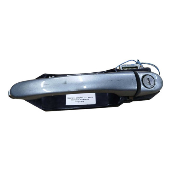 Maçaneta Externa Fiat Palio 2014 2015 Dianteira Esquerda Cinza-escuro Dianteira