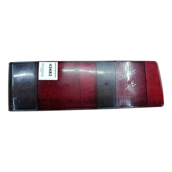 Lanterna Escort 1987 1989 Fume Traseira Esquerda Detalhe Esquerdo/motorista Vermelho