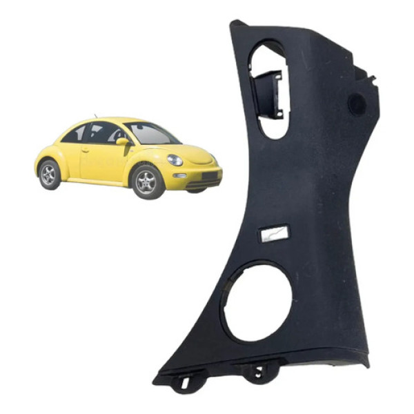 Moldura Bagagito New Beetle 2008 2009 2010 Direito Preto