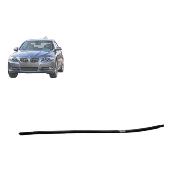 Pestana Externa Bmw 320 Traseira Esquerda 2009 2010 2011 Preto