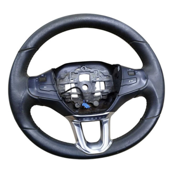 Volante Direção Peugeot 208 2008 2014 2015 2016 2017 2018 Preto