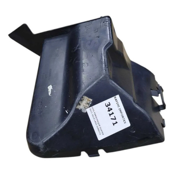 Duto Parachoque Duster 2012 2013 Lado Direito Preto