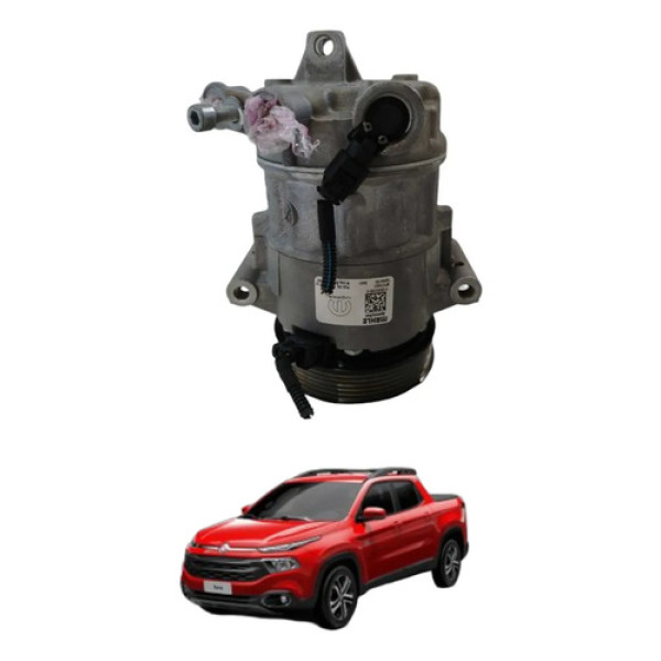 Compressor Ar Condicionado Toro Renegade 1.8 Flex 2018 2019