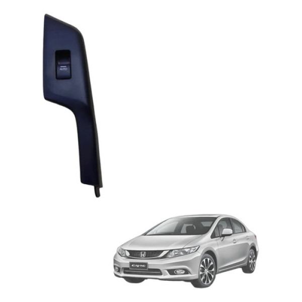 Botão Vidro Elétrico Honda Civic Traseiro Direito 2012