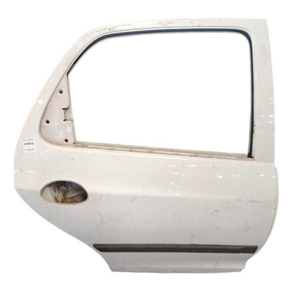 Porta Traseira Esquerda Celta 2001 2002 2003 2004 Detalhe Traseira Esquerdo Branca