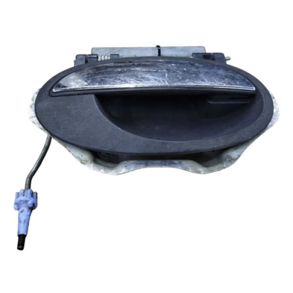 Maçaneta Externa Chevrolet Corsa 2003 2012 Traseira Direita Cromo Preta Traseira