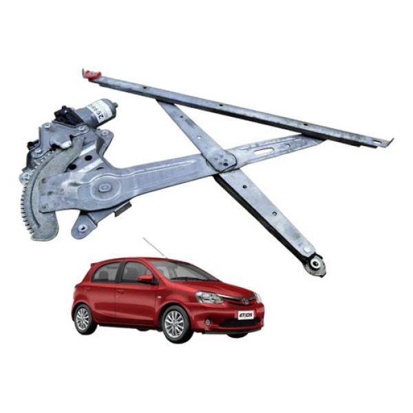 Maquina Vidro Dianteira Esq Toyota Etios 2014 Original