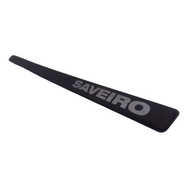 Friso Porta Dianteira Esquerda Saveiro G5 G6 G7 2011 2012 Preto