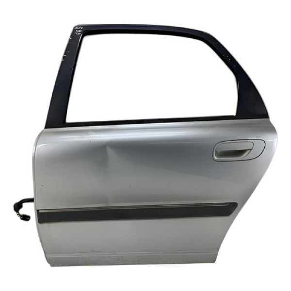 Porta Traseira Esquerda Volvo S80 1998 1999 2000 Detalhe Traseira Esquerdo Prata