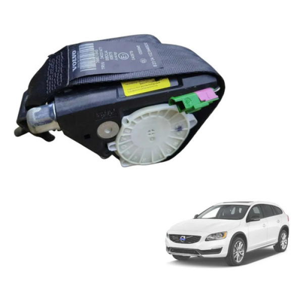 Cinto Segurança Volvo Xc60 T6 Traseira Esquerda 2010