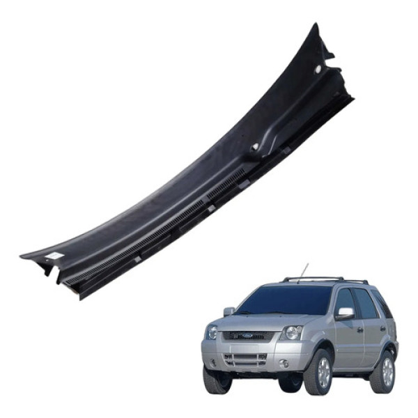 Grade Churrasqueira Ford Ecosport 2004 2005 2006 2007 2008 Preto Fosco