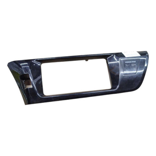 Moldura Painel Central Corolla 2015 2016 2017 2018 2019 Preto