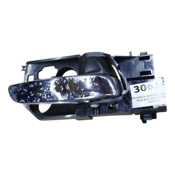 Maçaneta Interna Honda Hrv 2016 2017 2018 Traseira Direita Cromo Traseira