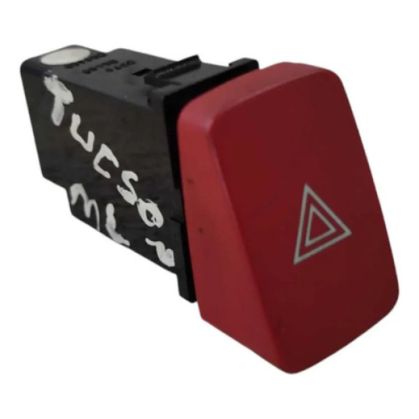 Comando Botão Pisca Alerta Hyundai Tucson 2009 2010 2011 Preto