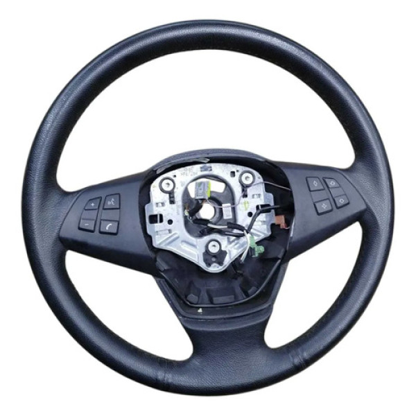 Volante Direção X5 X6 2008 2009 Com Botões  Preto