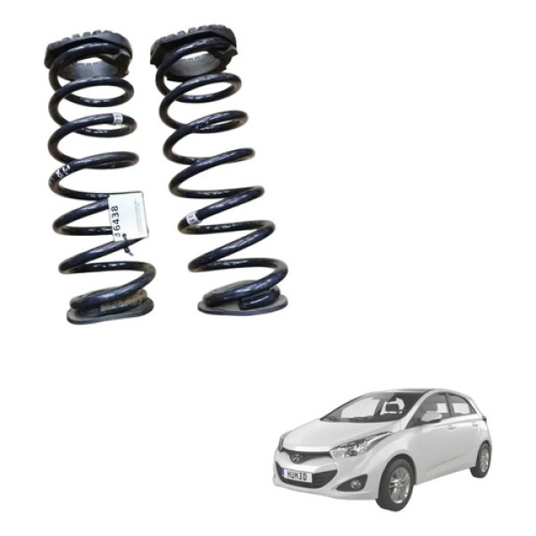 Mola Traseira Hyundai Hb20 2013 2014 2015 2016 Par