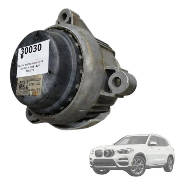 Coxim Motor Bmw X3 X4 3.0 2014 2015 Lado Direito