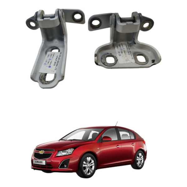 Par Dobradiça Gm Cruze Dianteira Direita 2012 2013 2014