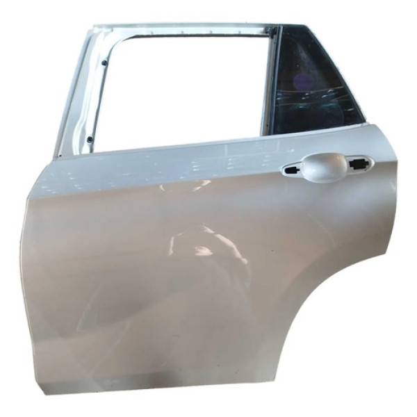 Porta Traseira Esquerda Bmw X1 2010 2011 2012 2013 2014 Traseira Esquerda Prata