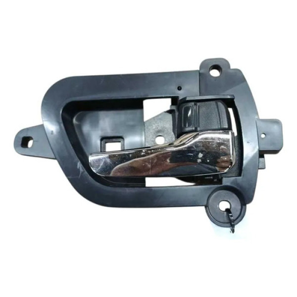 Maçaneta Interna Outlander Dianteira Direita 2008 2010 2012 Cromo Dianteira