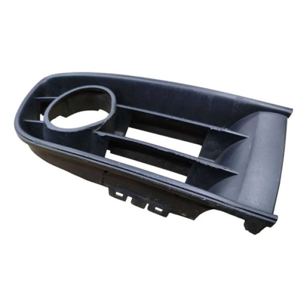 Moldura Grade Farol Milha Volkswagen Polo 2003 Lado Direito Preto Direito