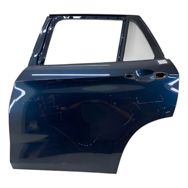 Porta Traseira Esquerda Bmw X1 2010 2011 2012 2013 2014 Traseira Esquerdo Preta