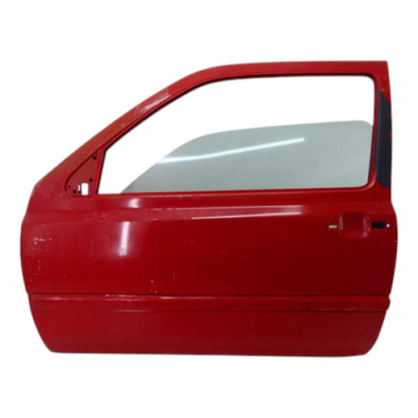 Porta Dianteira Esquerda Golf 1997 1998 2 Portas Detalhe Dianteira Esquerdo Vermelha