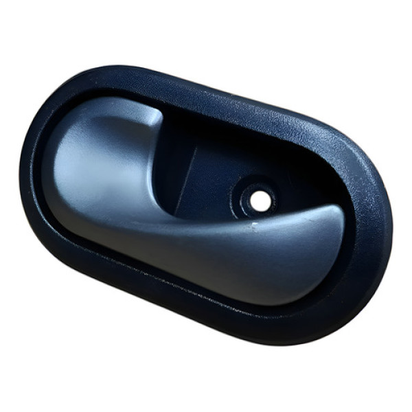 Maçaneta Interna Porta Sandero 2009 2012 Dianteira Esquerda Cinza Dianteira