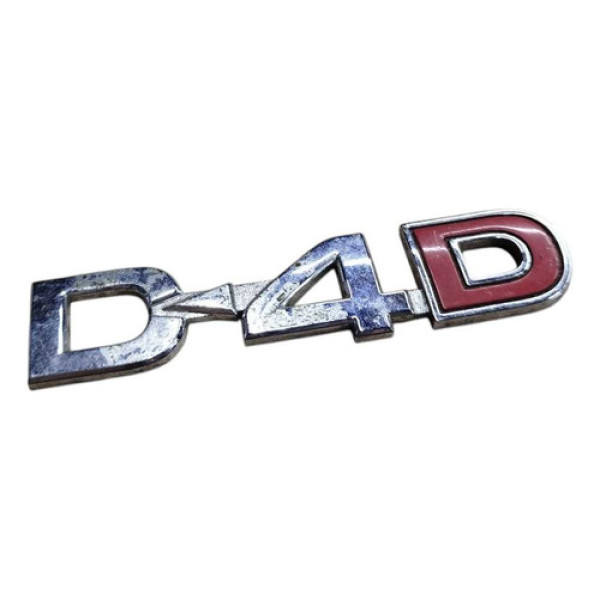 Emblema Letreiro D4d 2005 2007 2009 2012 Prata