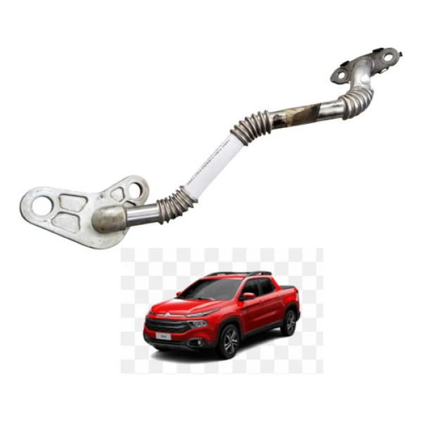 Cano Tubo Turbina Fiat Toro 2.0 4x4 2016 2017 2021 Diesel