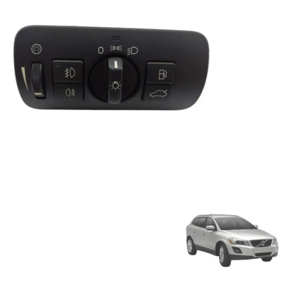 Comando De Luz Farol Milha Volvo Xc60 T6 2010